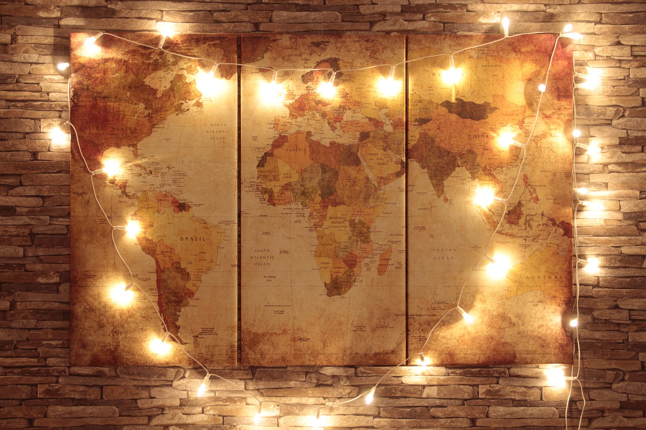 world map